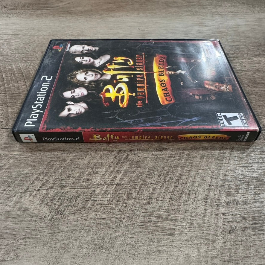 Buffy the Vampire Slayer: Chaos Bleeds (Sony PlayStation 2, PS2 2003) CIB & VGC!