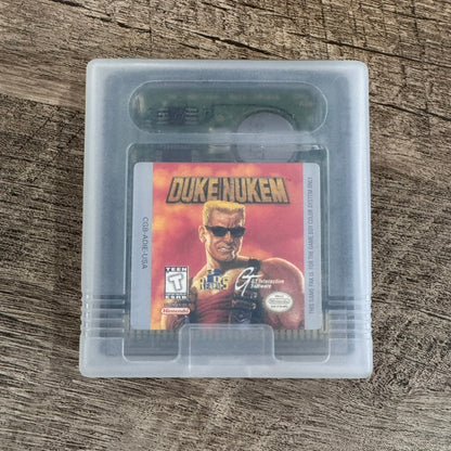 Duke Nukem (Nintendo Game Boy Color, GBC 1999) W/ Manual & NEAR MINT!