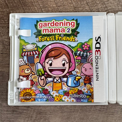 Gardening Mama 2: Forest Friends (Nintendo 3DS, 2009) Complete In Box & Clean!