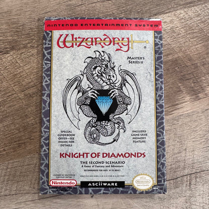 Wizardry: Knights of Diamonds: The Second Scenario (Nintendo Entertainment System, NES)