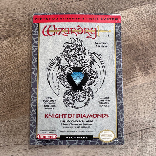 Wizardry: Knights of Diamonds: The Second Scenario (Nintendo Entertainment System, NES)
