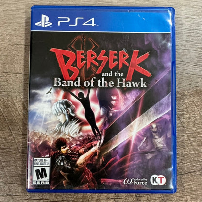 Berserk and The Band of The Hawk (Sony PlayStation 4, PS4 2017) CIB & MINT!