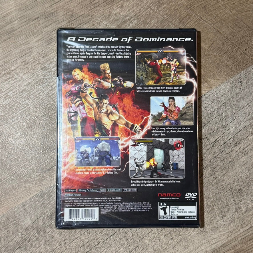 Tekken 5 (Sony Playstation 2, PS2)