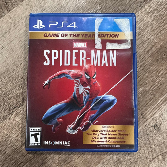 Spider-Man (Sony Playstation 4, PS4)