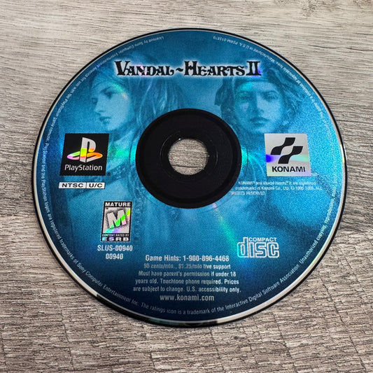 Vandal Hearts II (Sony Playstation, PS1)