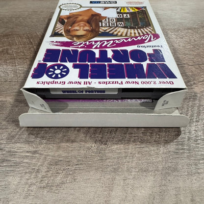 Wheel of Fortune: Featuring Vanna White (Nintendo, NES 1992) W/ Box & Manual!