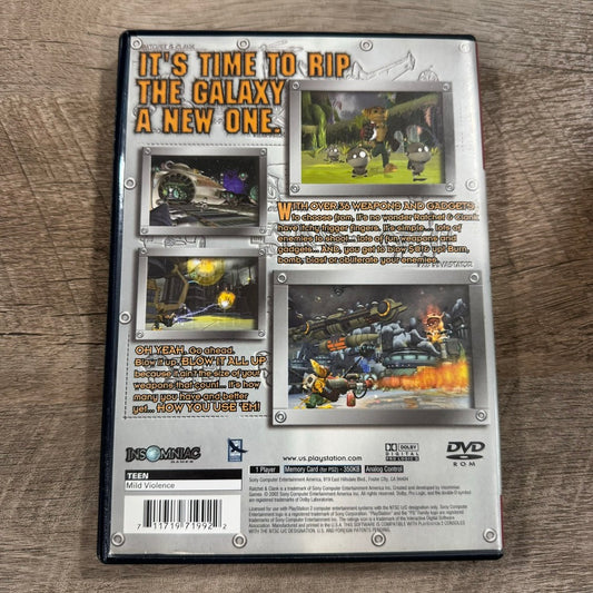 Ratchet & Clank (GH) (Sony PlayStation 2, PS2 2002) CIB & Clean 📸