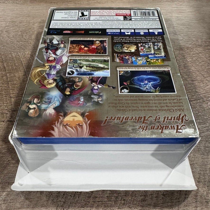 Ys Memories Of Celceta Timeless Adventurer Edition (Sony PS4, 2020) CIB & Clean!