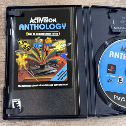 Activision Anthology (Sony PlayStation 2 PS2, 2002) Complete & Clean!🔥