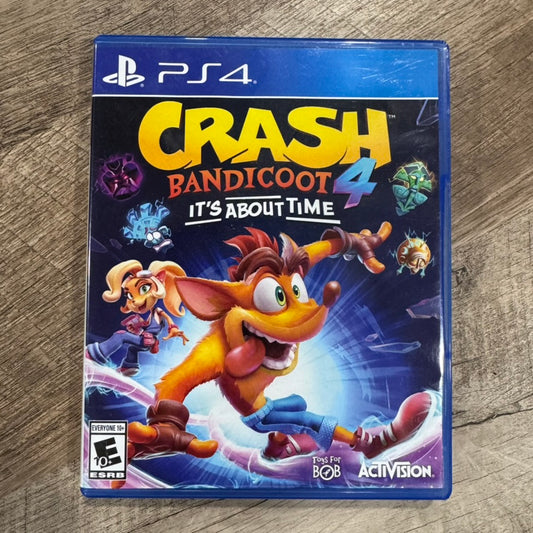 Crash Bandicoot 4: It's About Time (Sony Playstation 4, PS4)