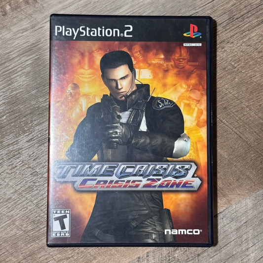 Time Crisis: Crisis Zone (Sony Playstation 2, PS2)