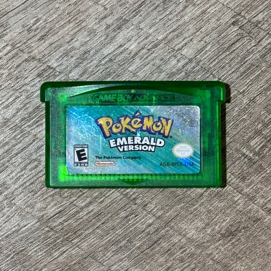 Pokemon Emerald Version (Nintendo GameBoy Advance, GBA)