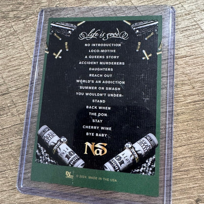 Nas - Life Is Good (Ltd /1000 Coke Bottle Clear Vinyl LP) W/ Card! Brand New!