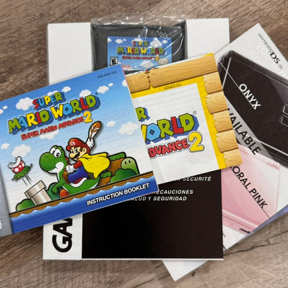 Super Mario World: Super Mario Advance 2 (Nintendo GameBoy Advance, GBA)