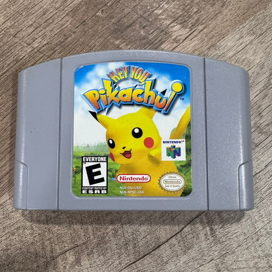Hey You Pikachu! (Nintendo 64, N64)