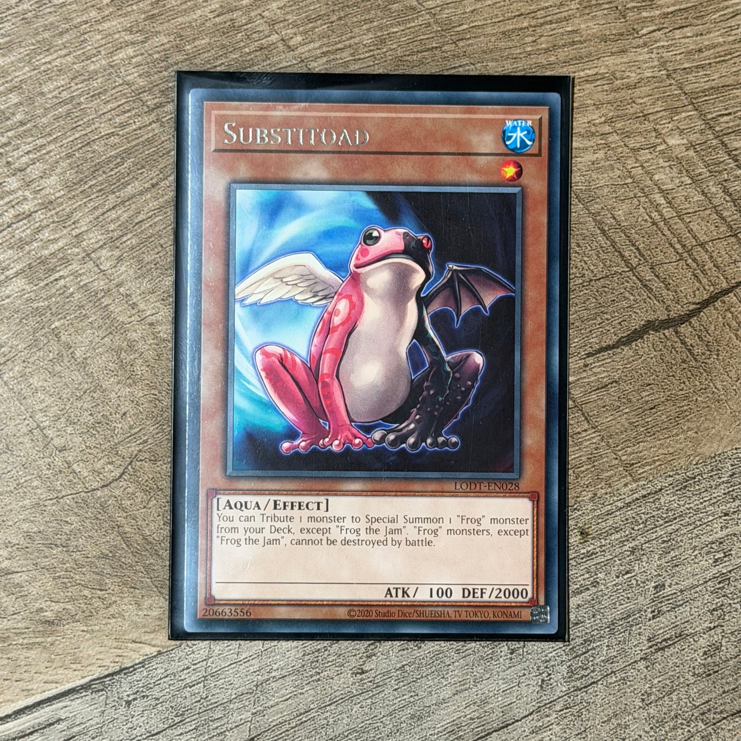 Substitoad (LODT-EN028, Yugioh! TCG)