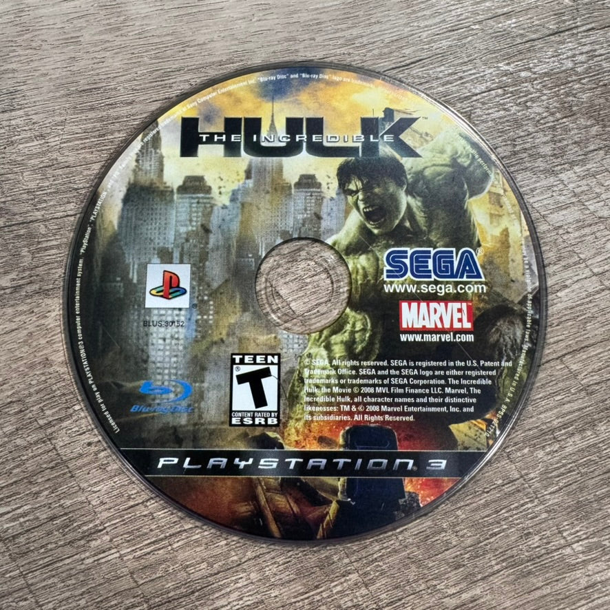 The Incredible Hulk (Sony Playstation 3, PS3)