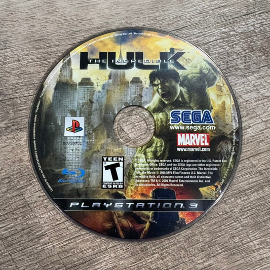 The Incredible Hulk (Sony Playstation 3, PS3)