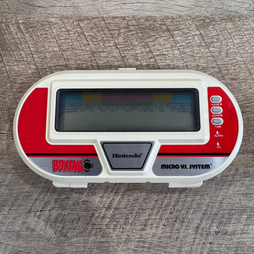 Boxing Nintendo Game & Watch Micro Vs System BX-301 Handheld CLEAN & Working!