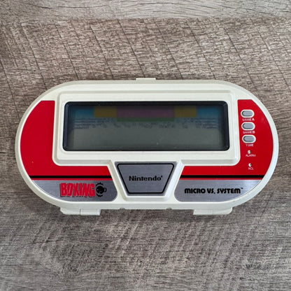 Boxing Nintendo Game & Watch Micro Vs System BX-301 Handheld CLEAN & Working!