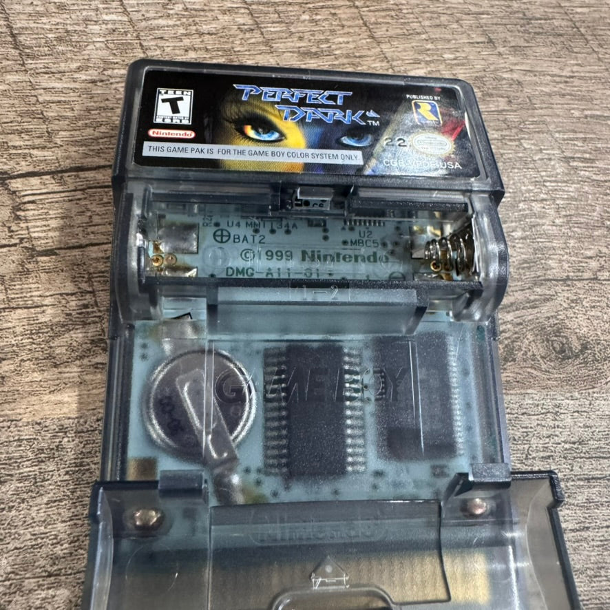 Perfect Dark (Nintendo Game Boy Color, GBC 2000) MINT Cart & Manual!