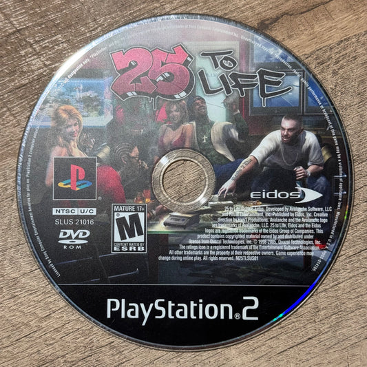 25 To Life (Sony Playstation 2, PS2)