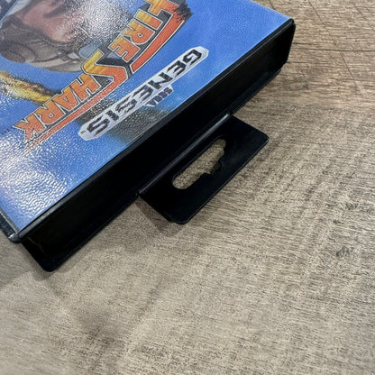 Fire Shark (Sega Genesis, 1990) CIB W/ Near Mint Manual, Cart, Case & Art!