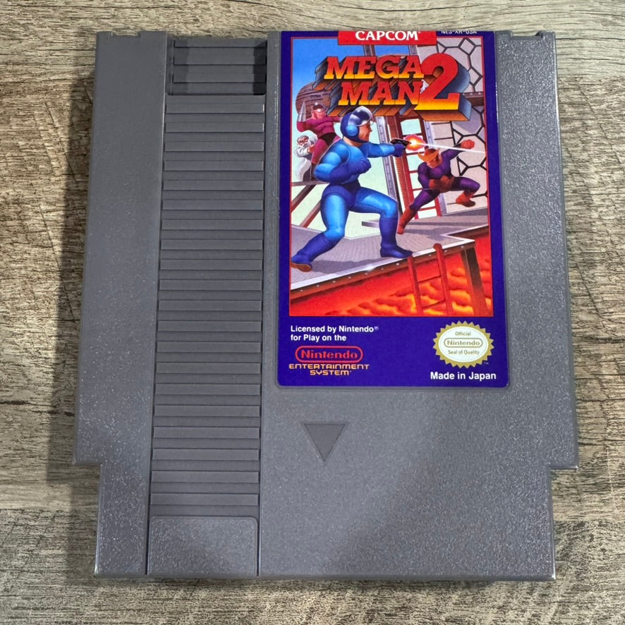 Mega Man 2 (Nintendo Entertainment System, NES 1989)Complete W/ Box & Mint Cart!