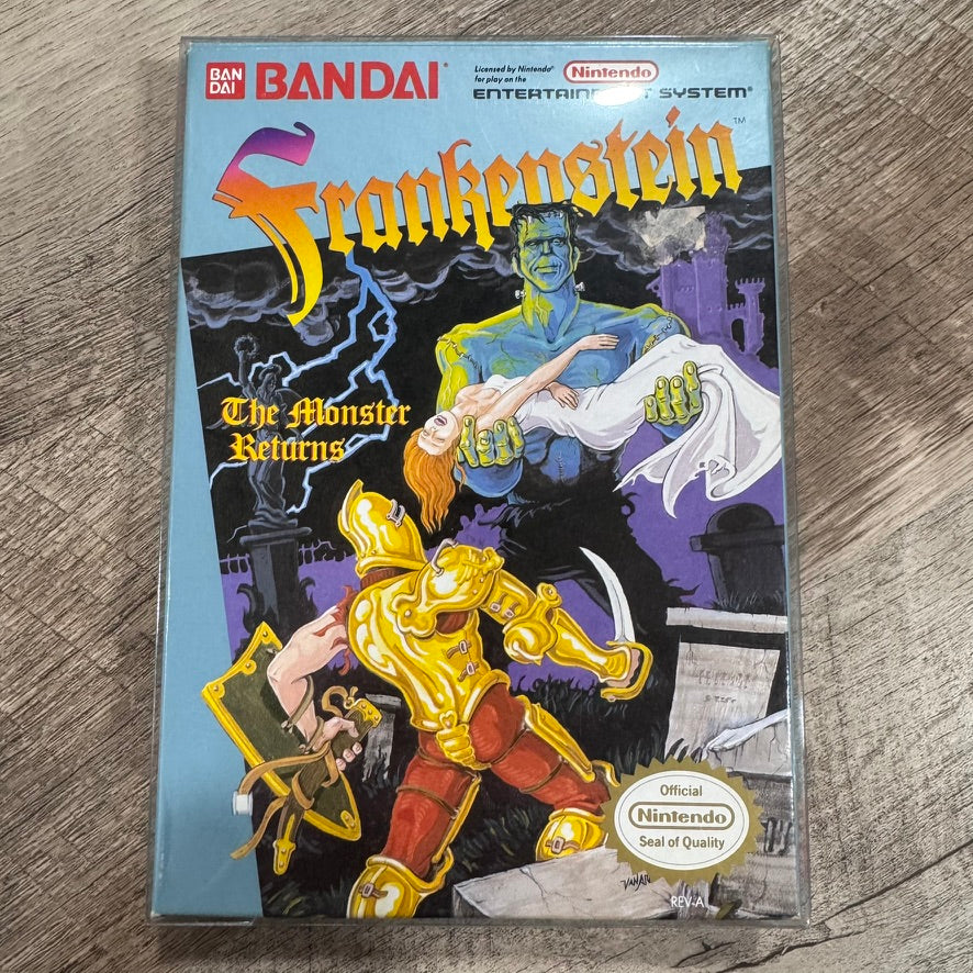 Frankenstein (Nintendo Entertainment System , NES 1991) AMAZING BOX ONLY!