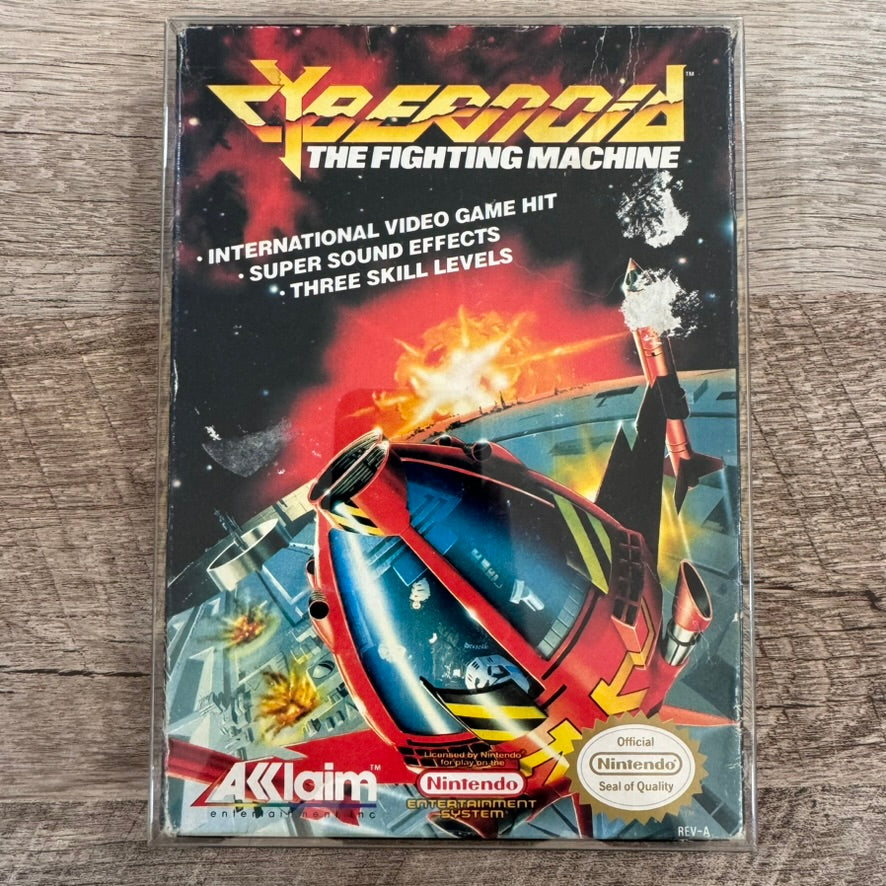 Cybernoid The Fighting Machine (Nintendo, NES 1989) CIB W/ Signs O’ Love!