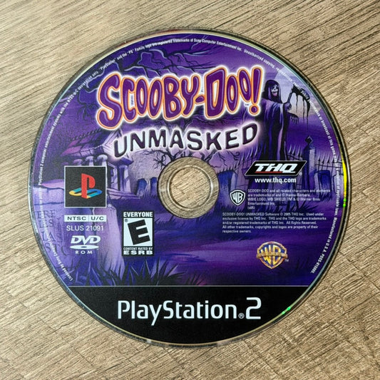 Scooby-Doo! Unmasked (Sony Playstation 2, PS2)