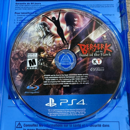 Berserk and The Band of The Hawk (Sony PlayStation 4, PS4 2017) CIB & MINT!