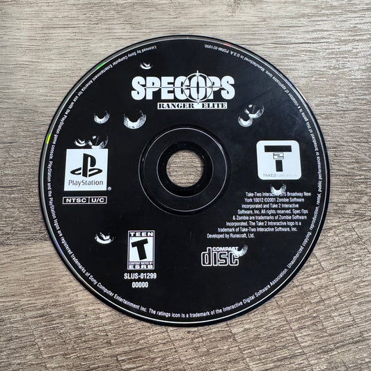 Spec Ops: Ranger Elite (Sony Playstation, PS1)