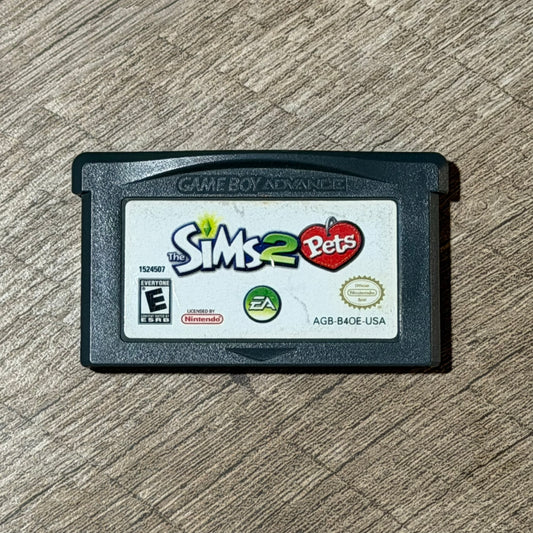 The Sims 2 Pets (Nintendo GameBoy Advance, GBA)