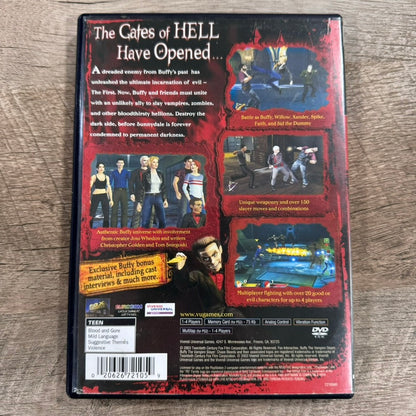 Buffy the Vampire Slayer: Chaos Bleeds (Sony PlayStation 2, PS2 2003) CIB & VGC!