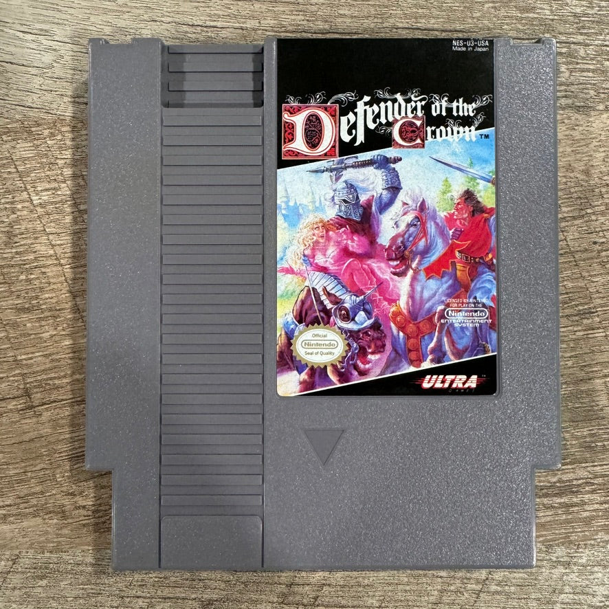 Defender Of The Crown (Nintendo, NES 1985) W/ Nice Box & CLEAN Cart!