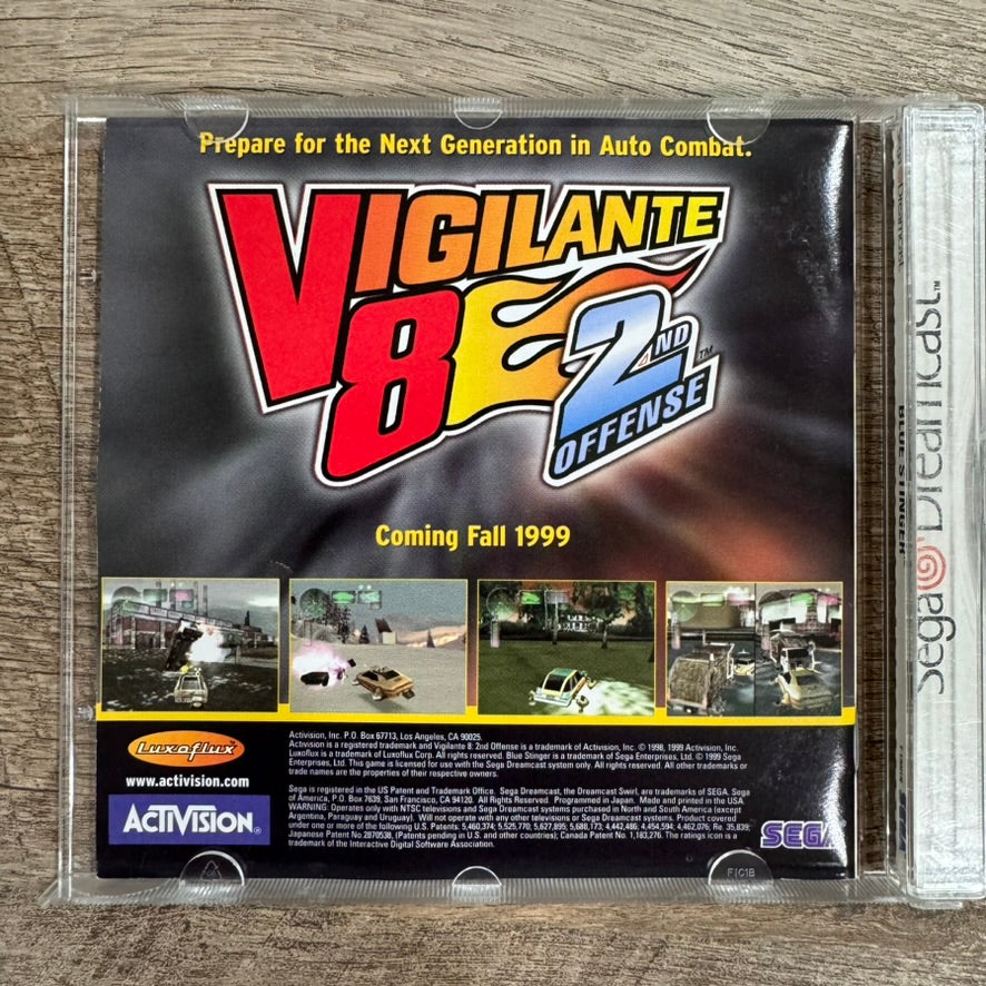 Blue Stinger (Sega Dreamcast, 1999) Activision Complete CIB & Insanely Clean!