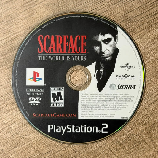 Scarface: The World Is Yours (Sony Playstation 2, PS2)