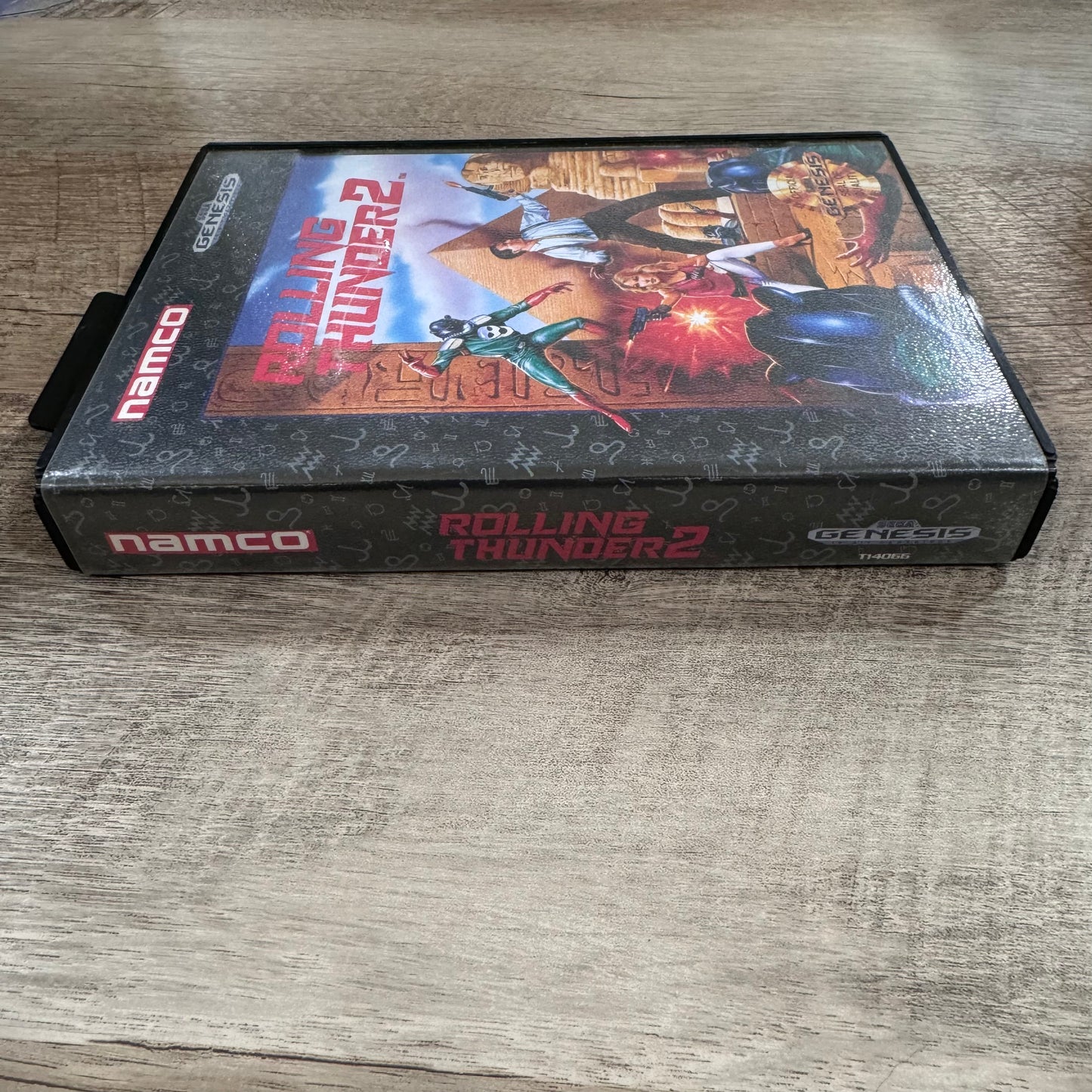Rolling Thunder 2 (Sega Genesis, 1991) CIB W/ Hangtab, Manual, Cart & Case!