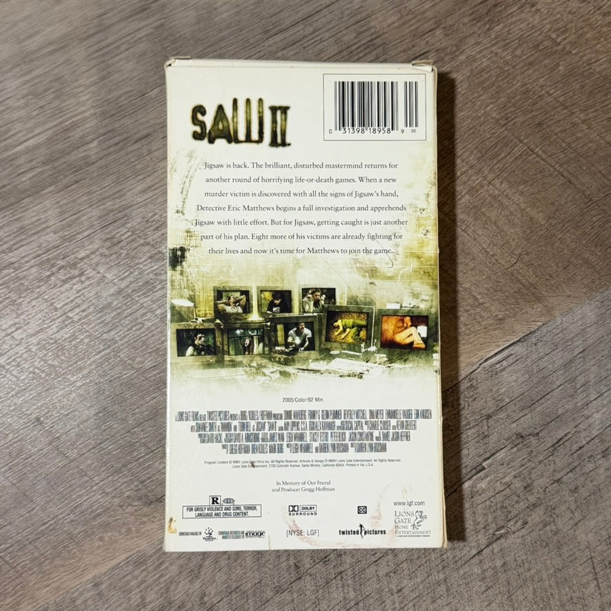 Saw II (VHS Movie)