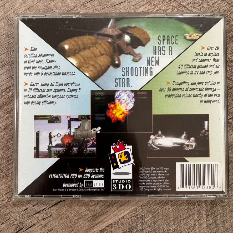Phoenix 3 (Panasonic 3DO, 1995) Clean Game In Jewel Case With Manual!