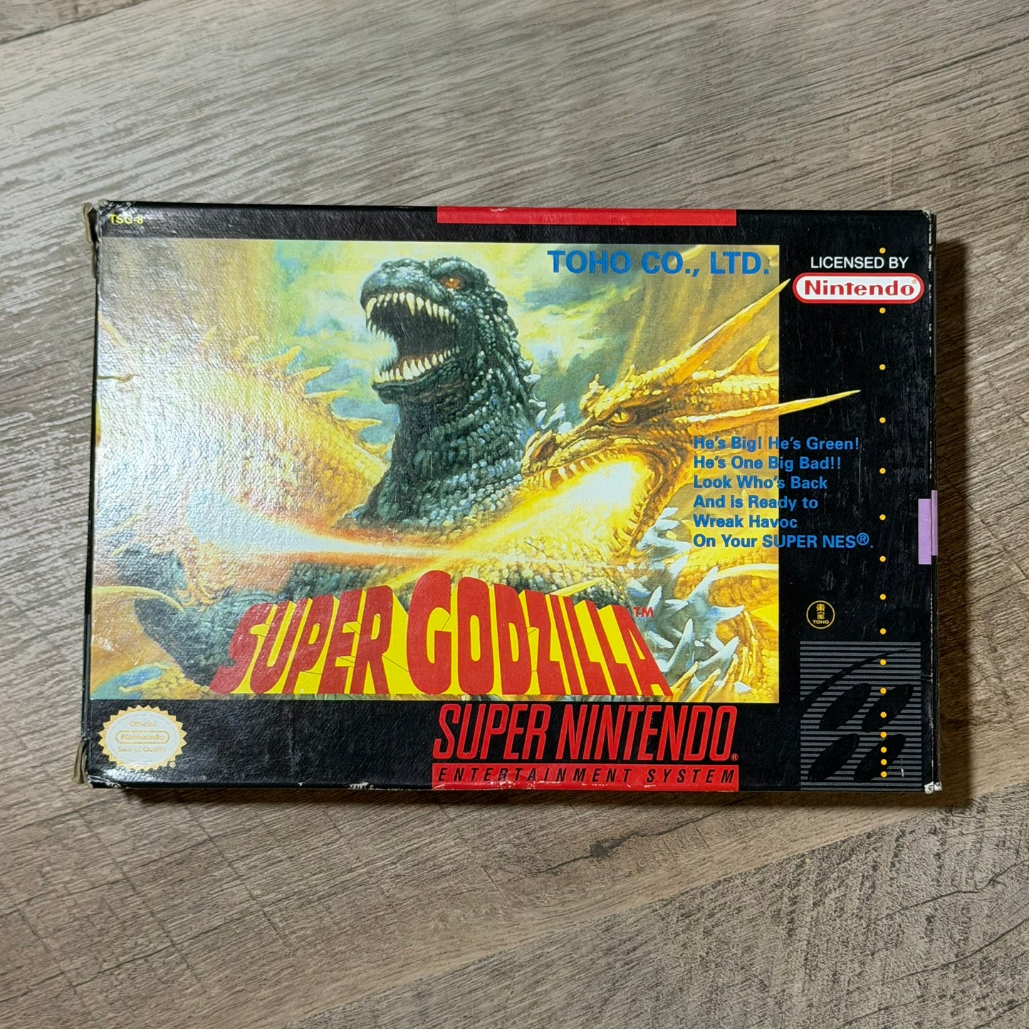 Super Godzilla (Super Nintendo, SNES 1993)