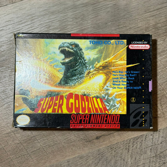 Super Godzilla (Super Nintendo, SNES 1993)