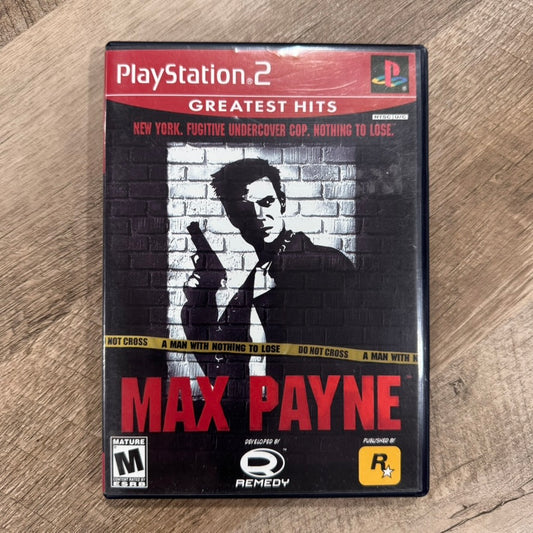 Max Payne (Sony Playstation 2, PS2)