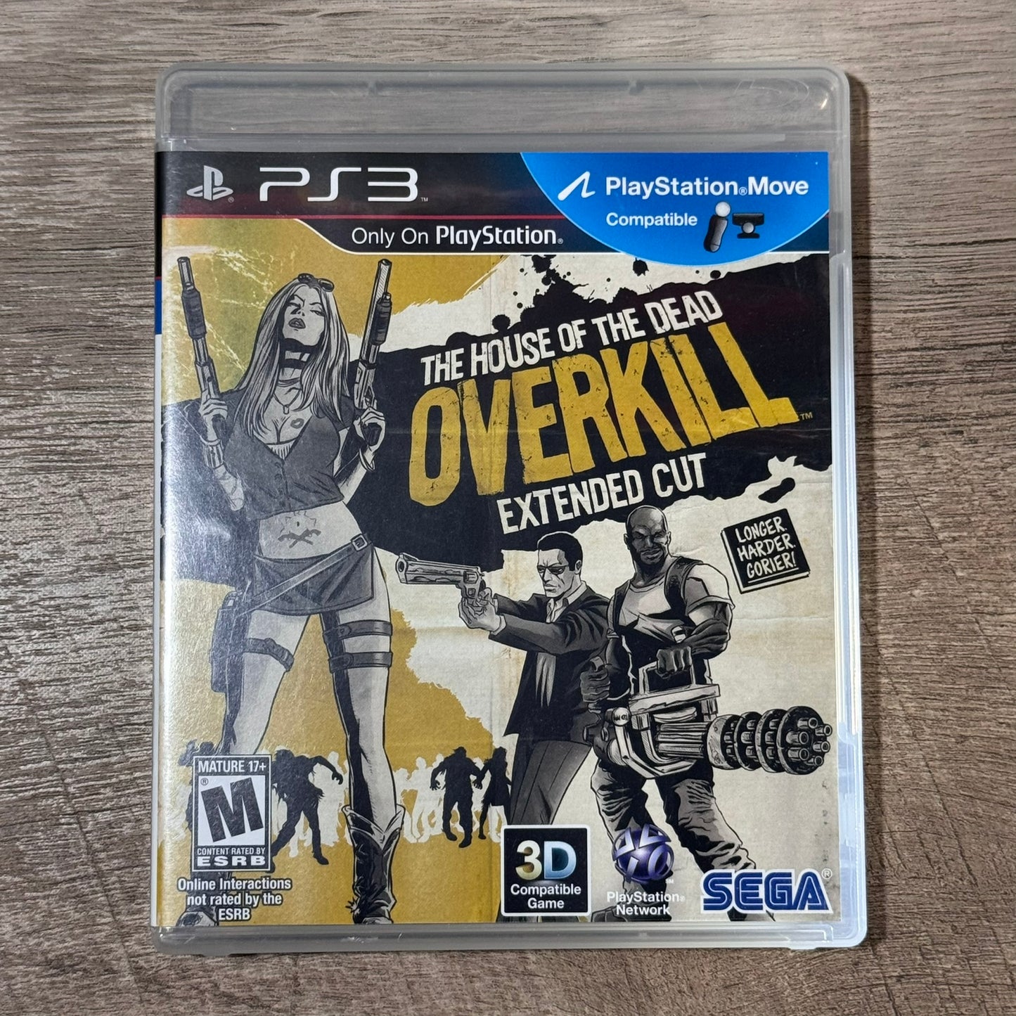 The House of The Dead: Overkill Extended Cut (Sony Playstation 3, PS3)