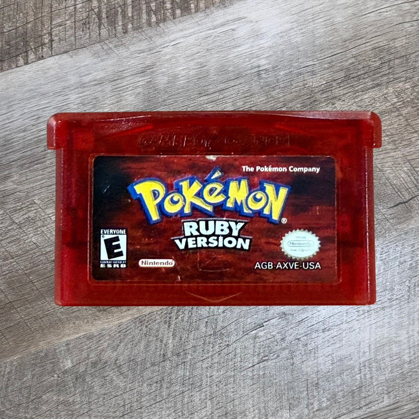 Pokemon Ruby Version (Nintendo GameBoy Advance, GBA)