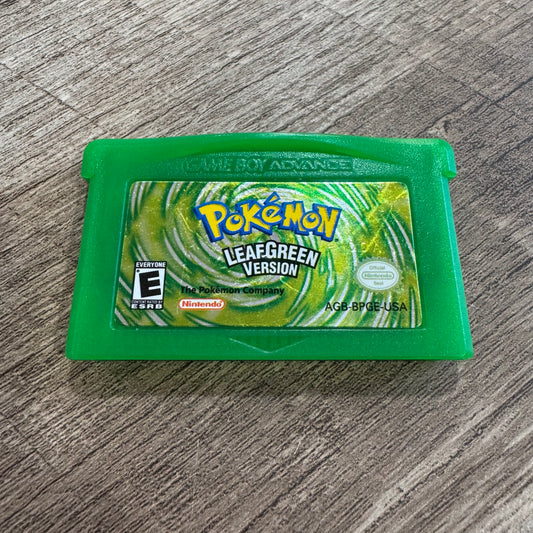 Pokemon LeafGreen Version (Nintendo GameBoy Advance, GBA)