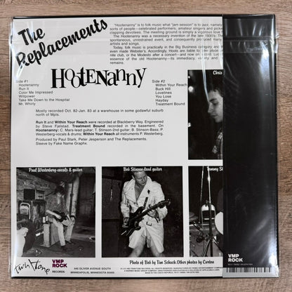 The Replacements - Hootenanny VMP 180g Blue Vinyl! Brand New & Sealed!