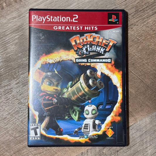 Ratchet & Clank: Going Commando (Sony Playstation 2, PS2)