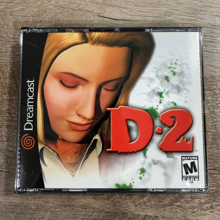D2 (Sega Dreamcast, 2000) CLEAN & CIB W/ 4 Discs, Crispy Case & Manual!🔥